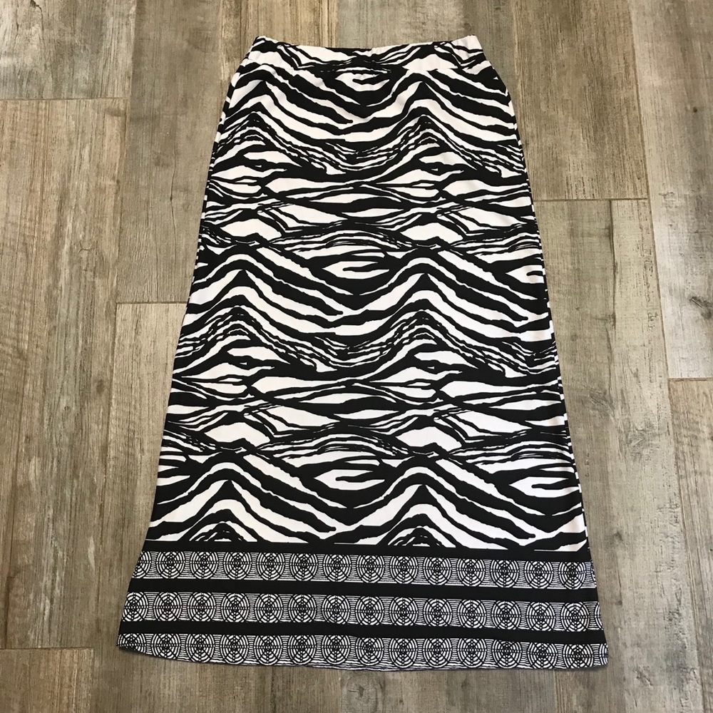 Fun Zebra and Tribal Print Maxi